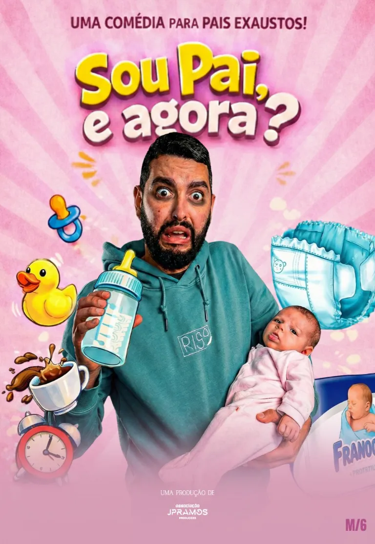 JPRamos Cartaz Sou pai e agora